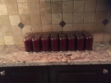 Plum and lemon jam