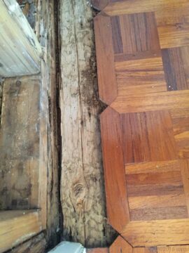 Great Room closet floor rot