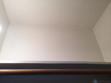 New closet ceiling