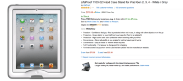 Stega-approved iPad case stand