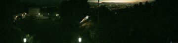 Nighttime panorama from cherrypicker