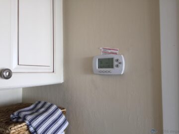 Super spiffy Honeywell wireless thermostat