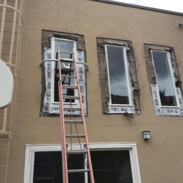 Installing the long-awaited new windows
