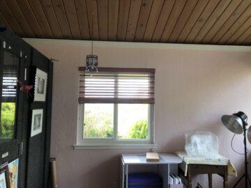 Finished blinds with alternating color