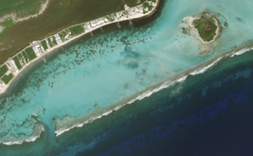 Owen Island, satellite view