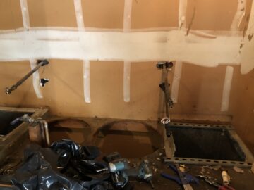 Removing the furnace piecemeal