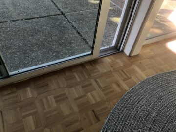Great room floor finished