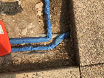 New water lines