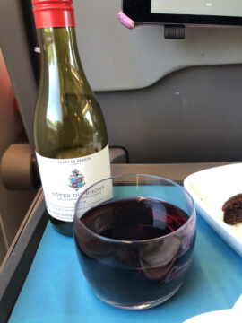 Some wine for the train ride