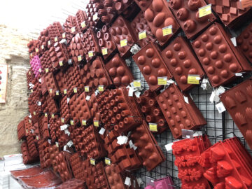 Chocolate molds, not giant Lego bricks