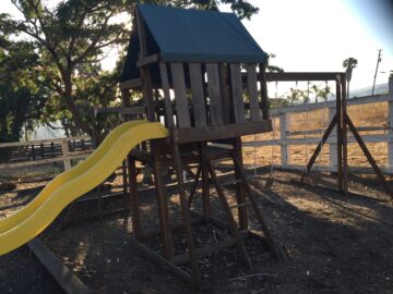 Playground's seen better days