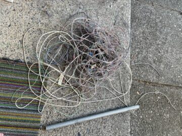 Rat's nest of wires
