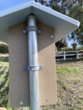 Reptile-proofing the nest box