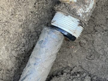 Broken pipe