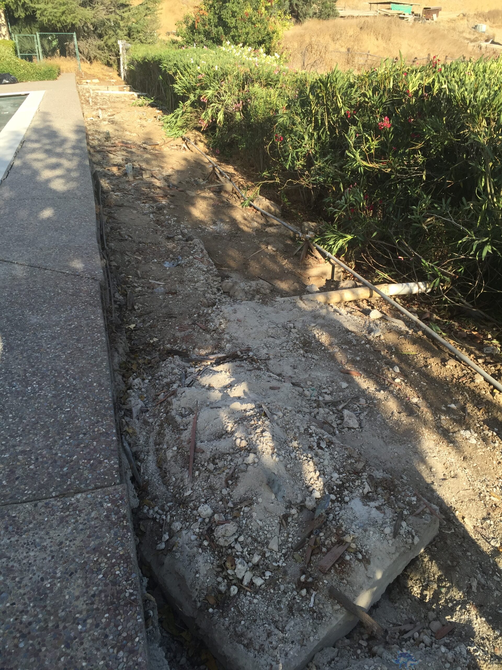 The Wall Saga:  Concrete Removal Video