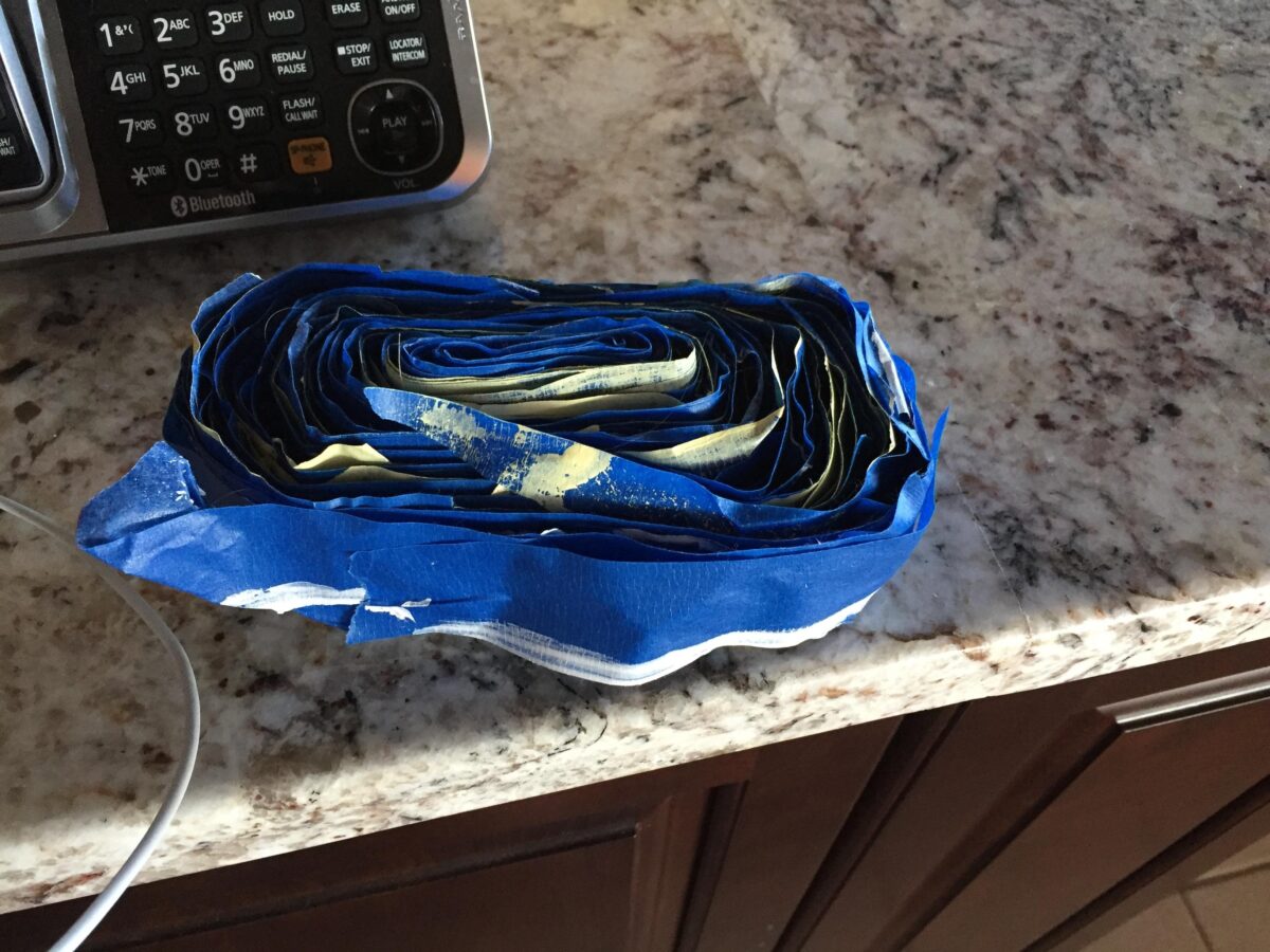 Painter's tape pancetta