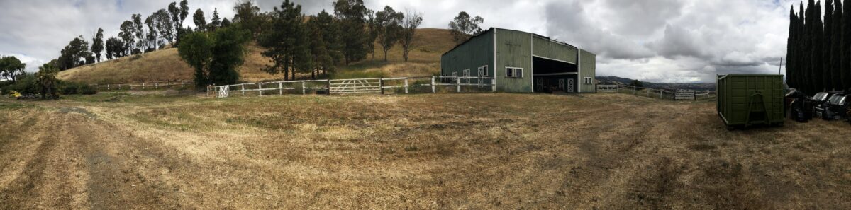 Panorama of stable
